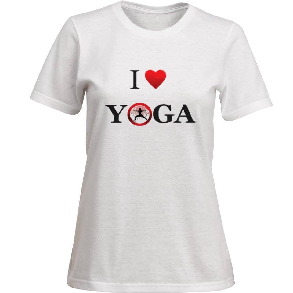I love Yoga T-SHIRT Woman